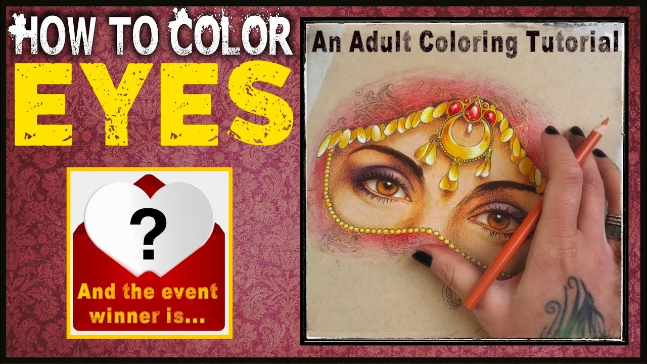 How to Color Realistic Eyes