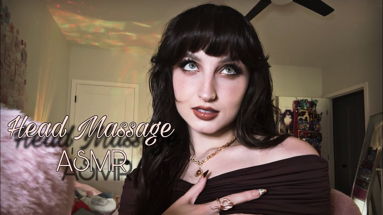ASMR-массаж головы и компрессии с мягким покрывалом, позитивные аффирмации, звуки рта, чтение книги.
