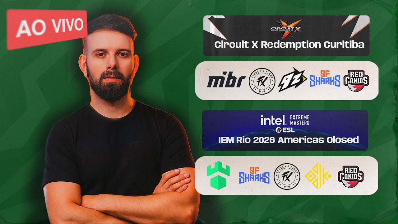LIVE: Fluxo vs NaoCopulas - BetBoom CircuitX Redemption Curitiba 2026 - !LIVEPIX