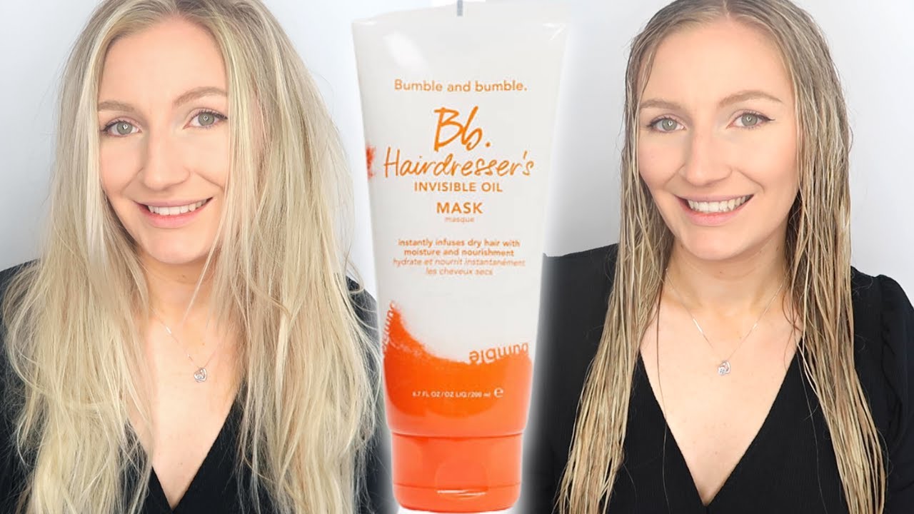 BUMBLE AND BUMBLE HAIRDRESSER'S INVISIBLE OIL MASK REVIEW | ✨ HAIR MASK WEEK ✨