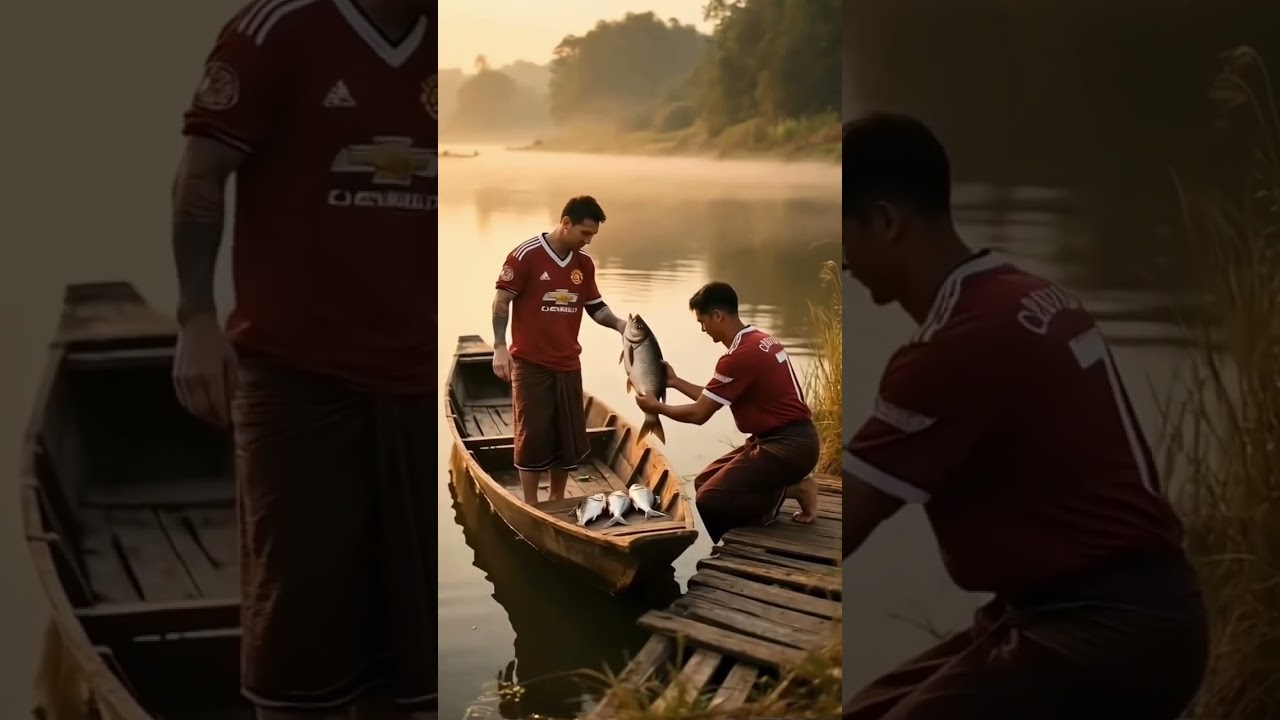 Ronaldo and messj #aiart #footballshorts #foryou #funny #sportall #fyp #youtubeshorts