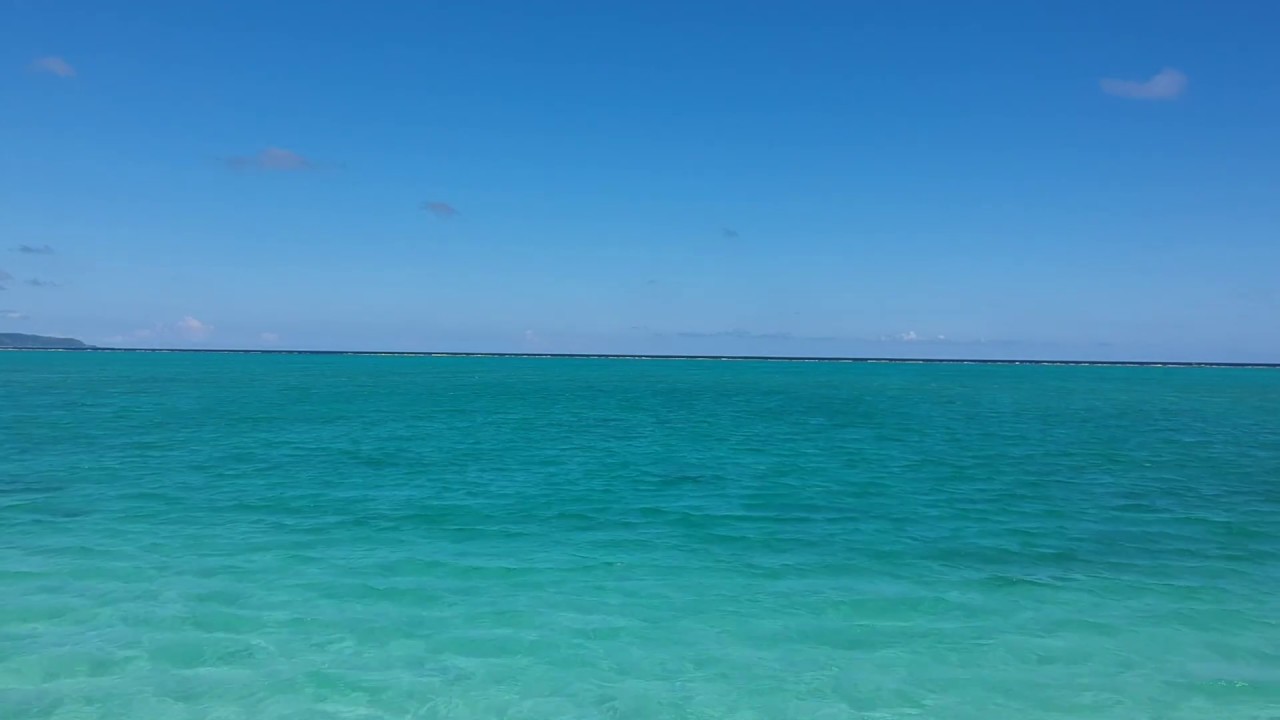 日本の海（沖縄　久米島　ハテの浜）