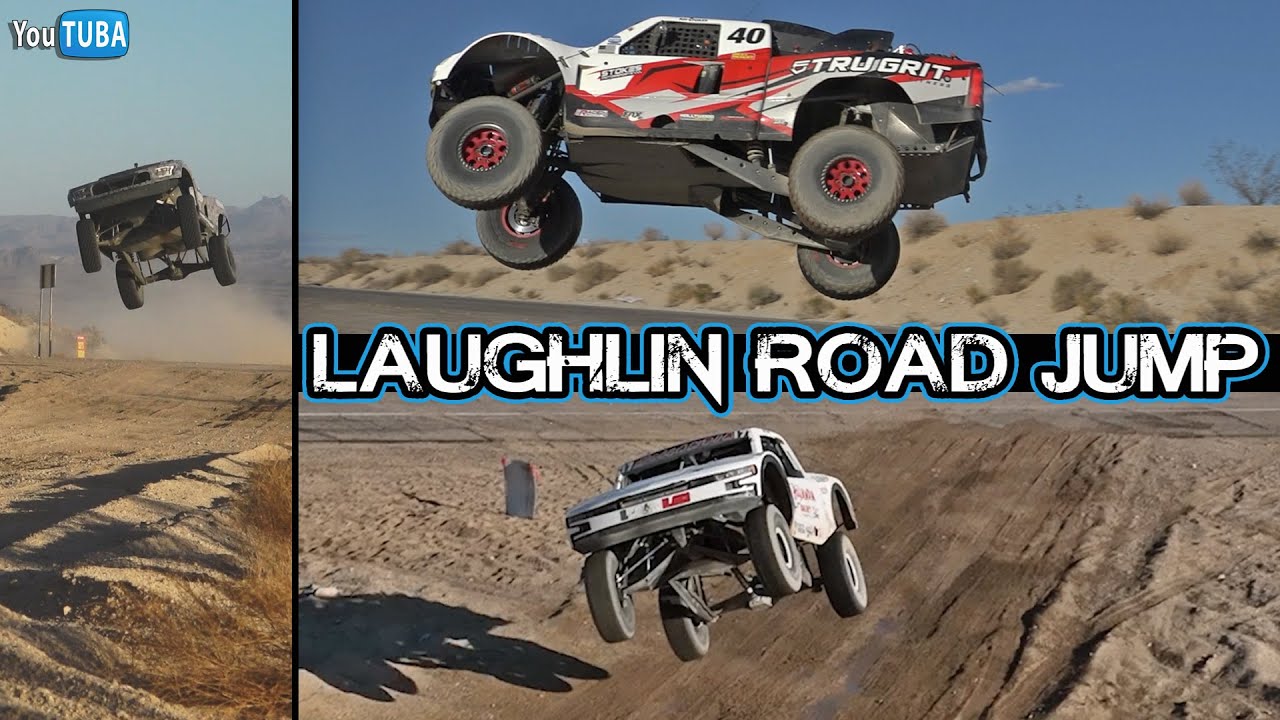 Laughlin Road Jump 2022 || Trophy Trucks and Buggies