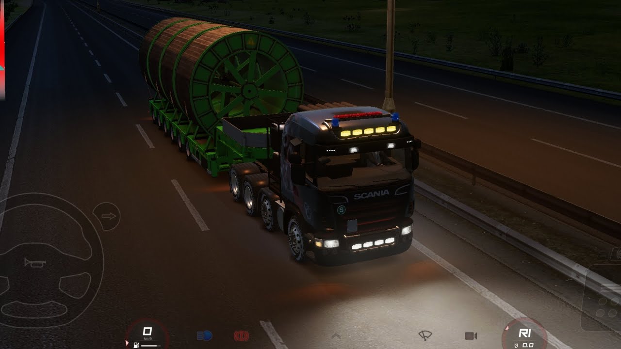 #Euro truck simulator 3|| Night Gaming video|| 