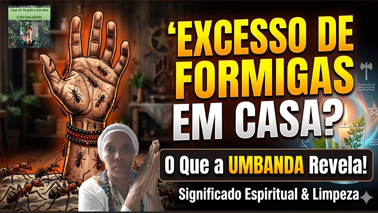 Significado de muitas formigas em casa na visão umbandista