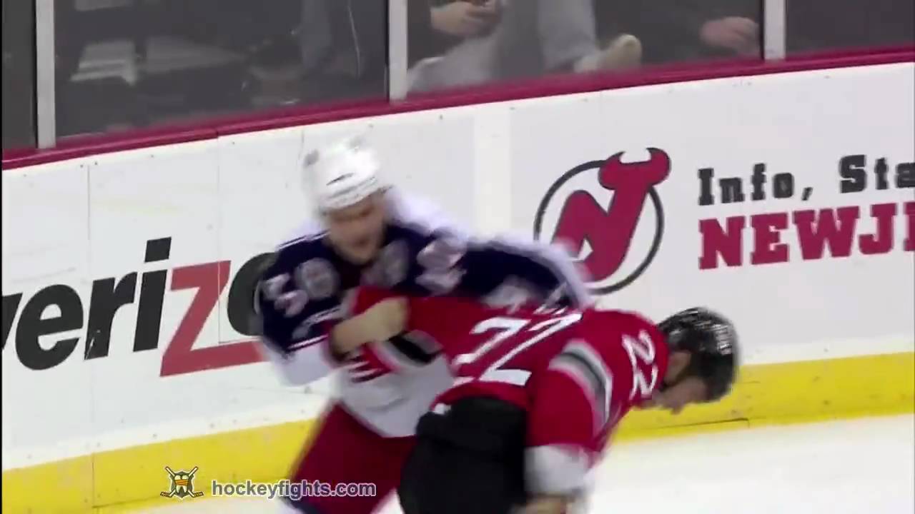 Jared Boll vs Pierre-Luc Letourneau-Leblond Mar 23, 2010