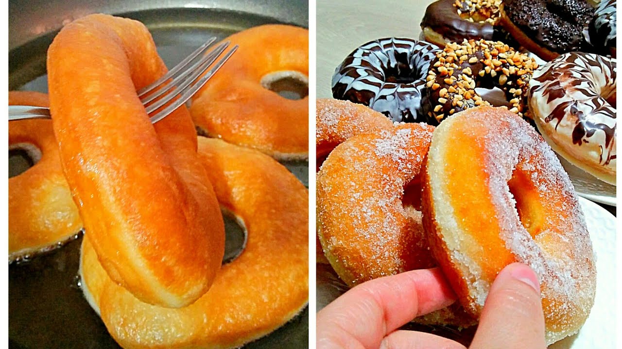 الذ واطيب دونيت 🍩 ممكن تعملوه بعجين قطني روعة بحال الي تنشريو من لباتسريات 😋😋 فرحو وليداتكم 🎂