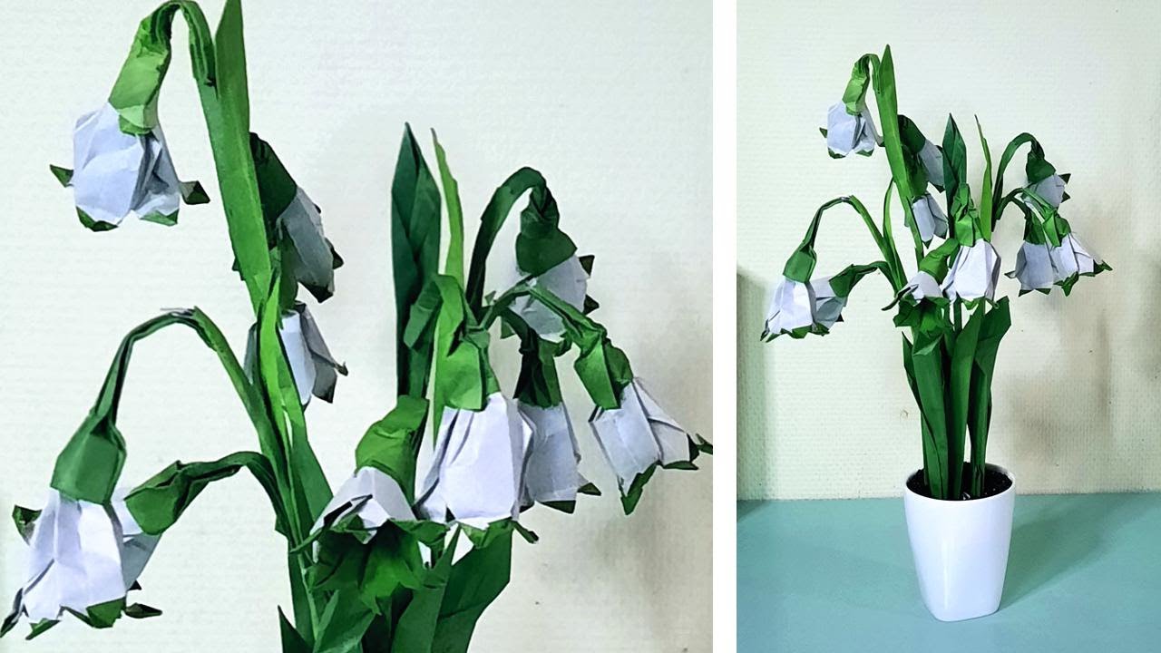 Origami Snowflake Flower