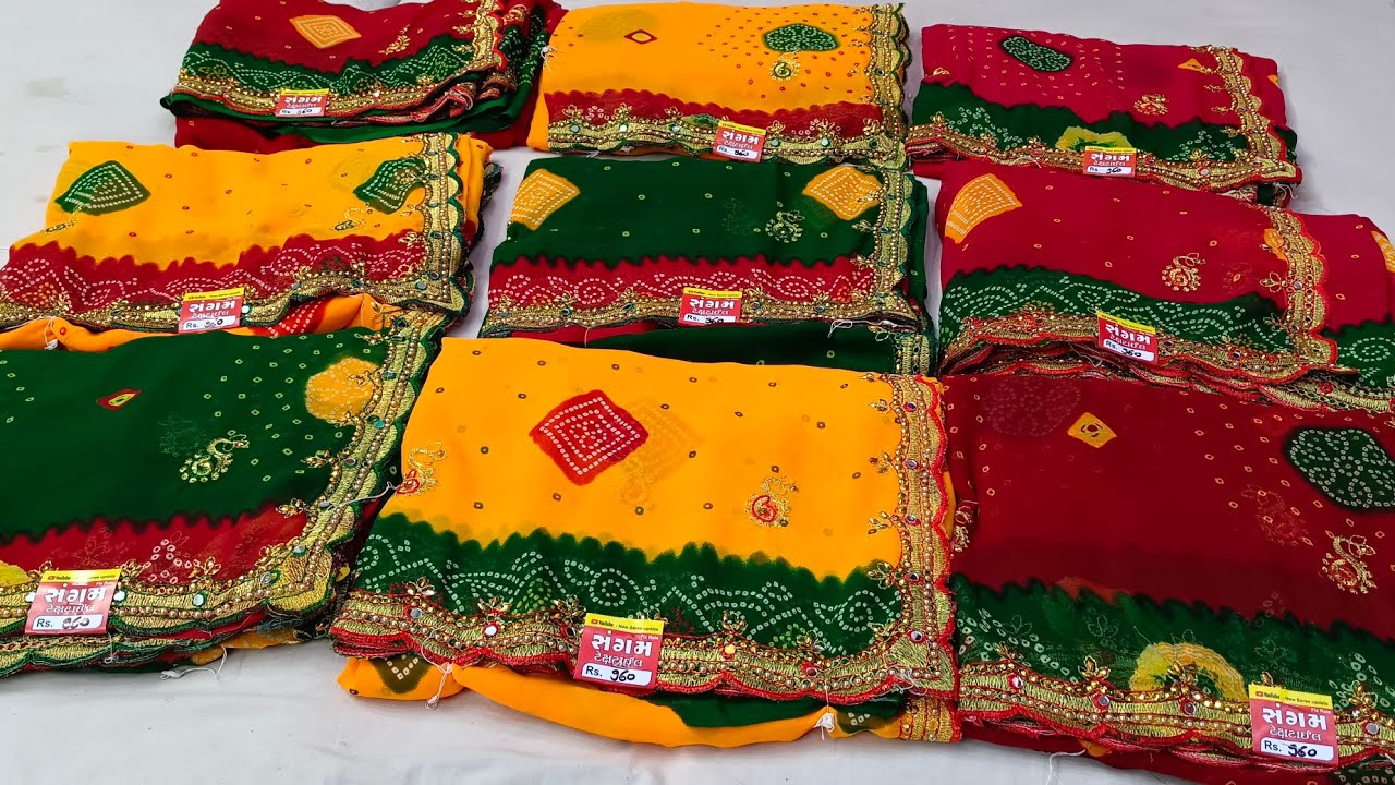 न्यू दरबारी वॉशेबल बंधनी करवा चौथ स्पेशल कैटलॉग new darbari #bandhni #Trendigsadi #Saree