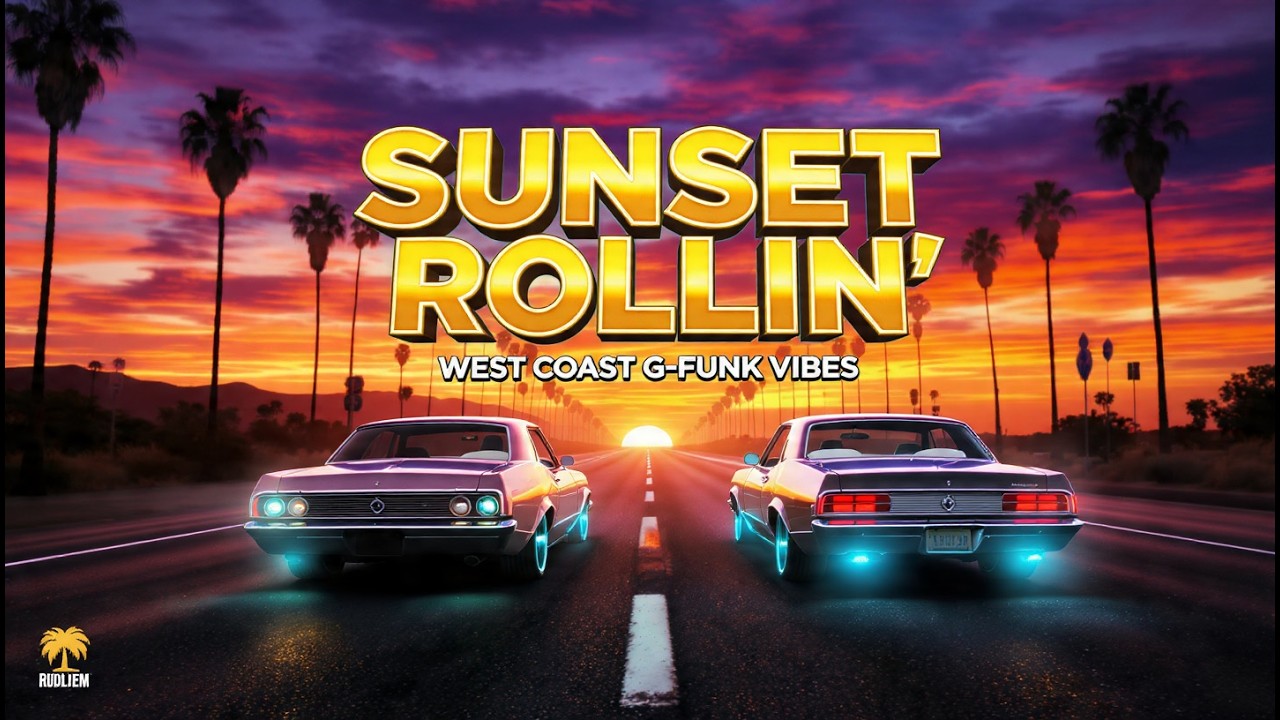 2000s West Coast Gangsta Hip Hop Mix (G-Funk Cruise)  Neon Lowrider Night Drive
