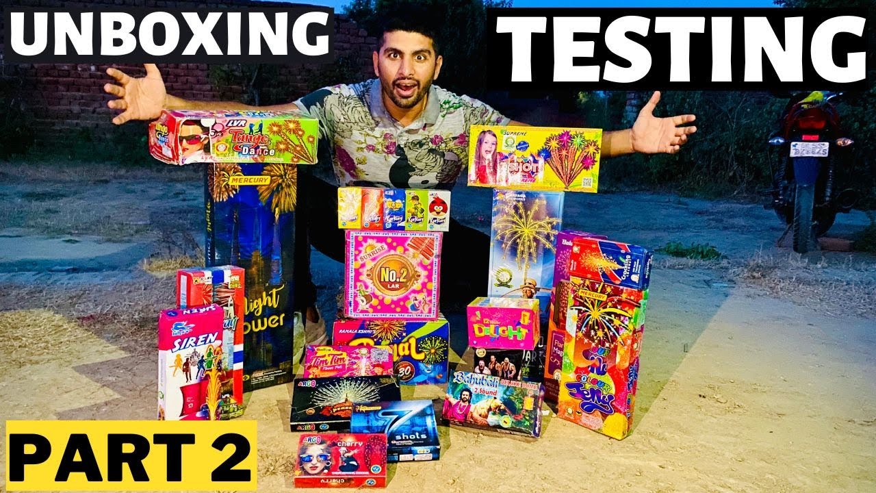 UNBOXING & TESTING of New Unique Crackers Stash | Crackers Testing 2022 | Thakur Saurav Vlog | Part2
