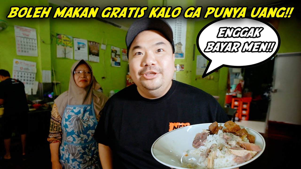 GAK PUNYA DUIT? BOLEH MAKAN GRATIS DISINI MEN!!