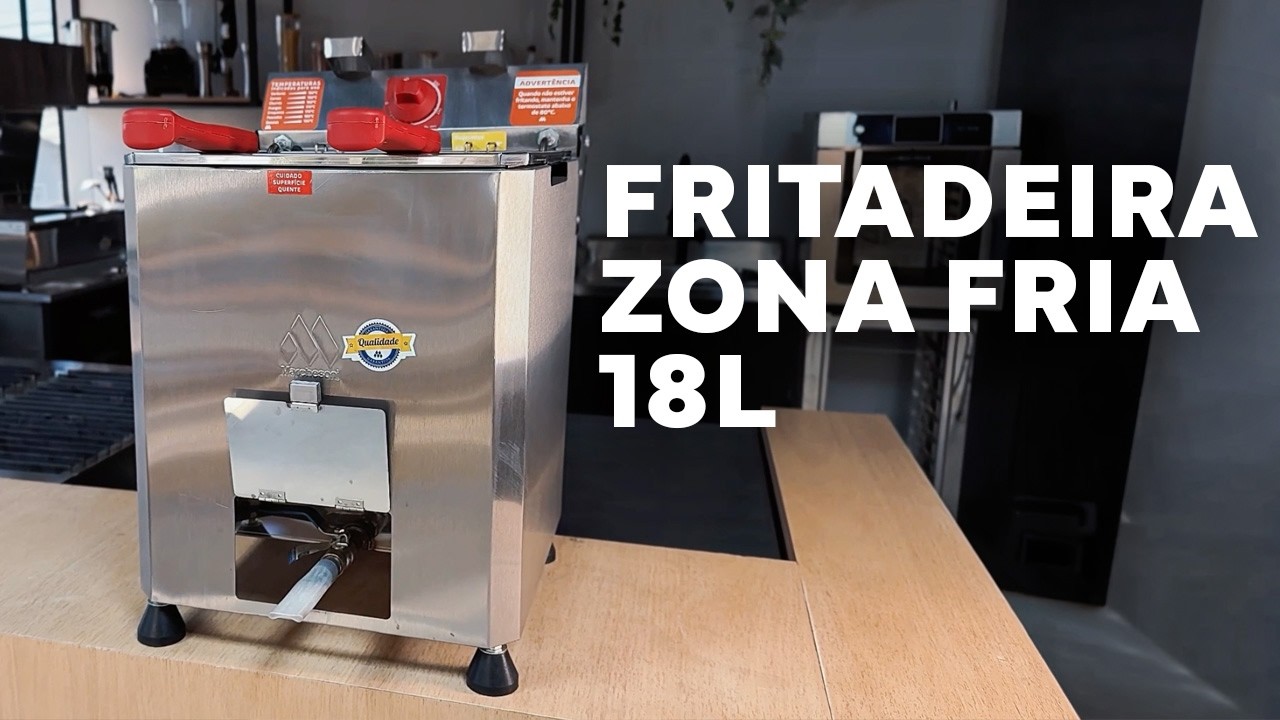 Fritadeira Zona Fria 18L Marchesoni | Mais Produtividade e Economia de Óleo