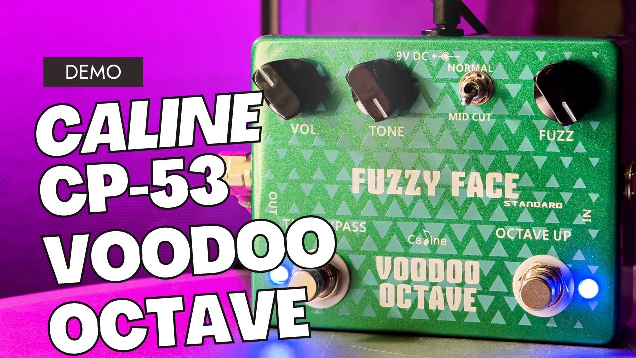 Caline CP-53 Voodoo Octave lyd demo