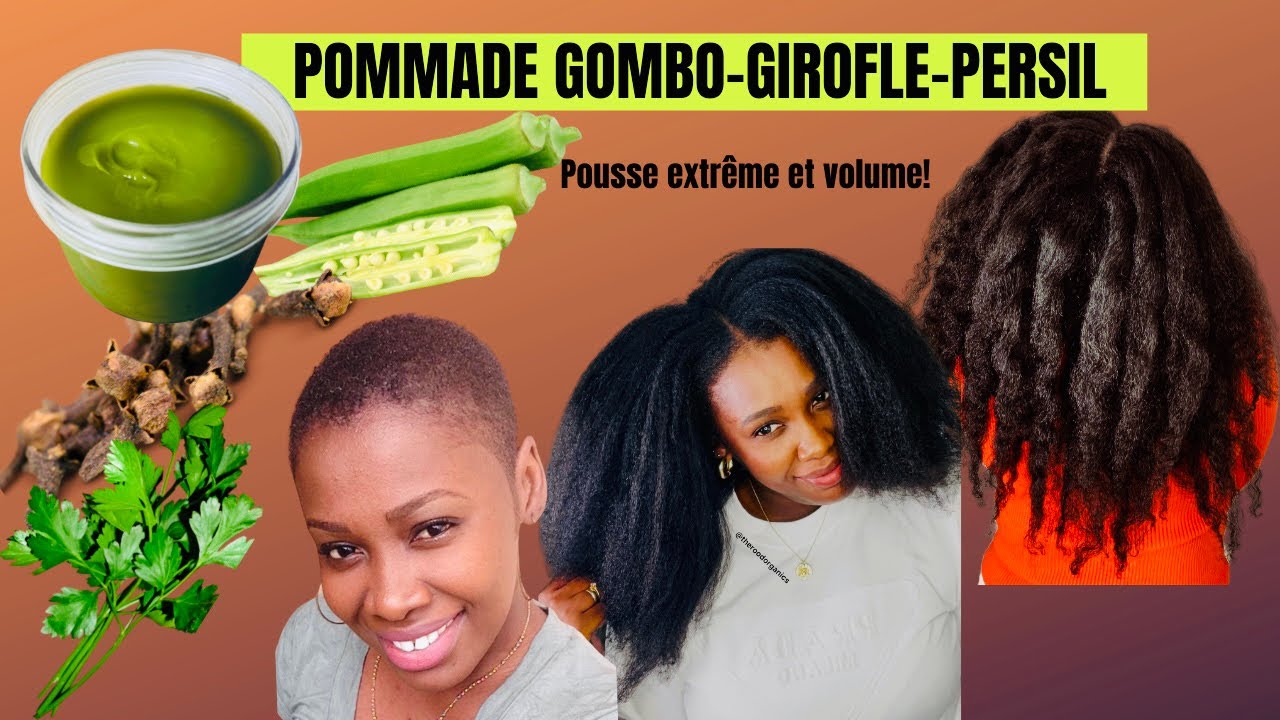 🌿#194. POMMADE GOMBO | PERSIL | GIROFLE - CHEVEUX PLUS LONGS ET PLUS VOLUMINEUX!