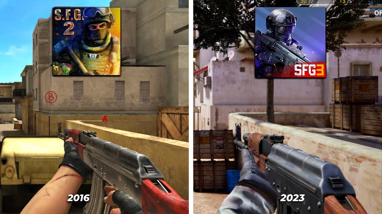 SFG2 vs SFG3 Weapons Comparison