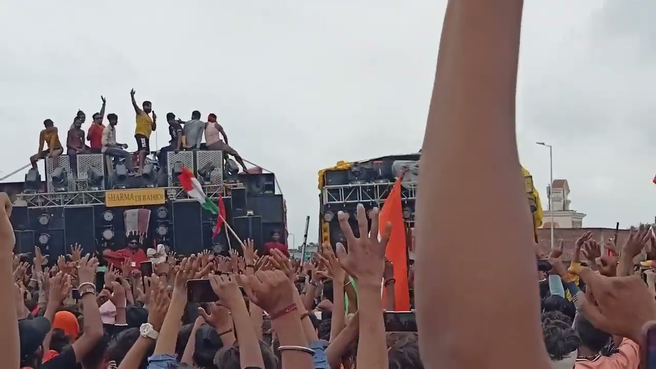 Sharma DJ bahjoe vs Mahalaxmi dj sound moradabad to brijghat 2022