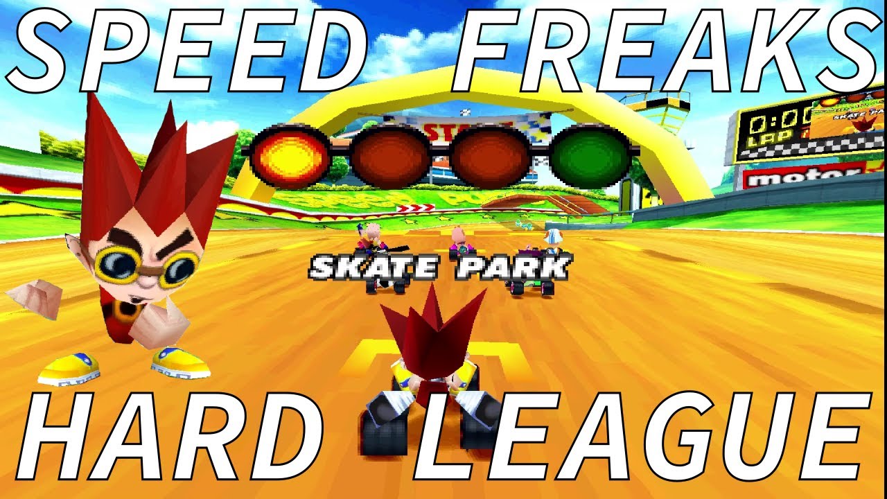 Speed Freaks: Hard League run, Tempest [HD, Widescreen]