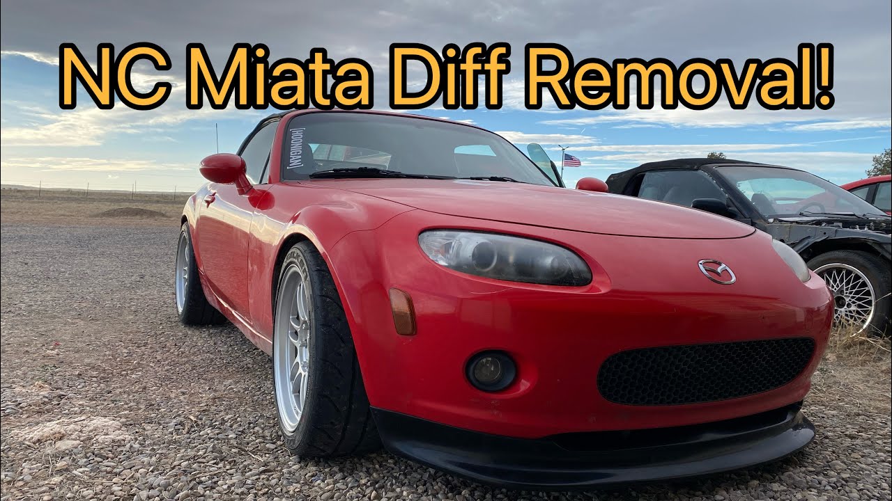 NC Miata MX5 LSD install. How to remove differential diff ￼2006 - 2015