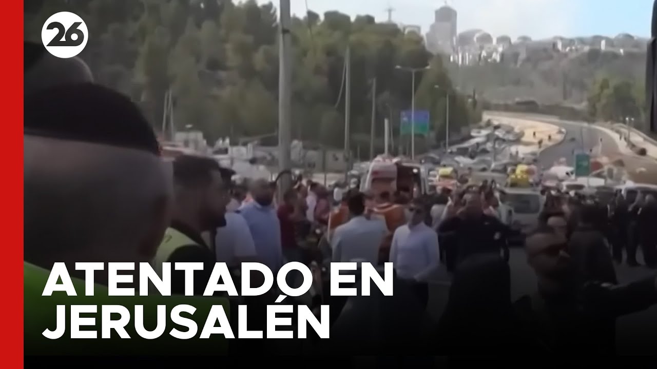 🚨 Atentado terrorista en Jerusalén deja 5 muertos
