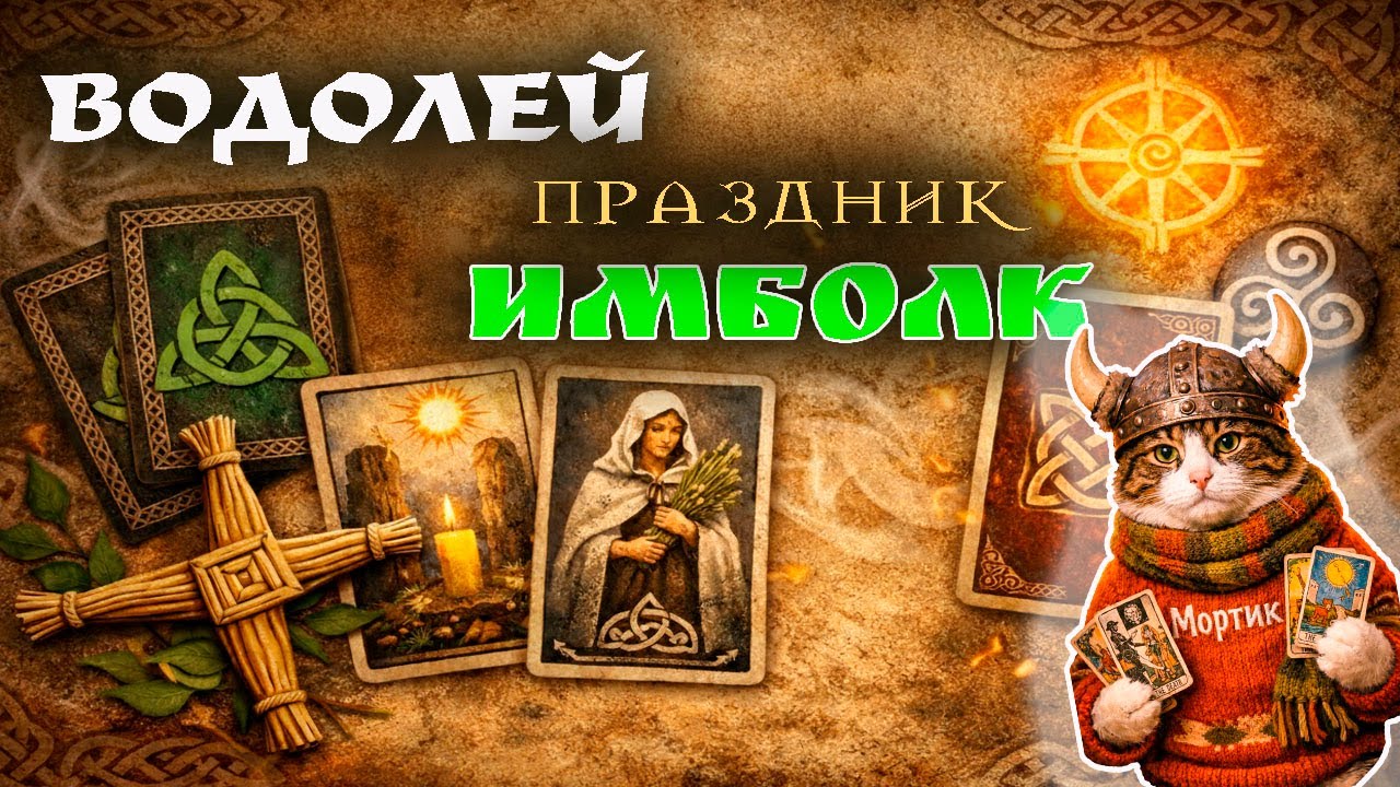 Водолей ♒ Имболк 2026 Годовой расклад Таро