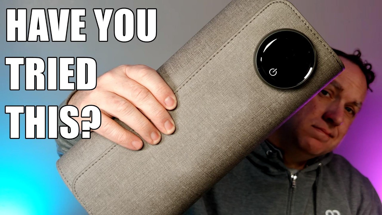 Cool winter tech! Make cold days a bit nicer with the Heatka Dual Zone Heated Desk Mat Mouse Pad