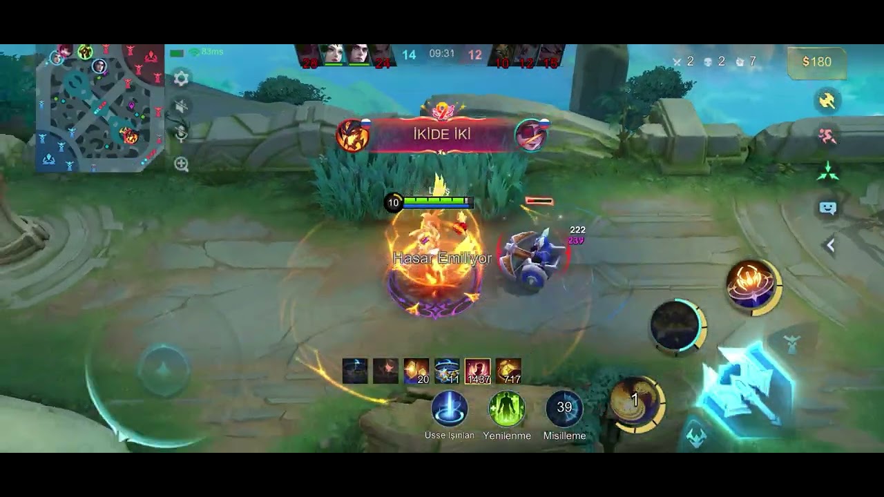 URANUS SOLO RANK 4 KİLL 18 ASSİST GAMEPLAY Mobile Legends
