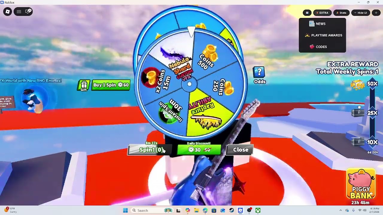 PLAYING BLADE BALL