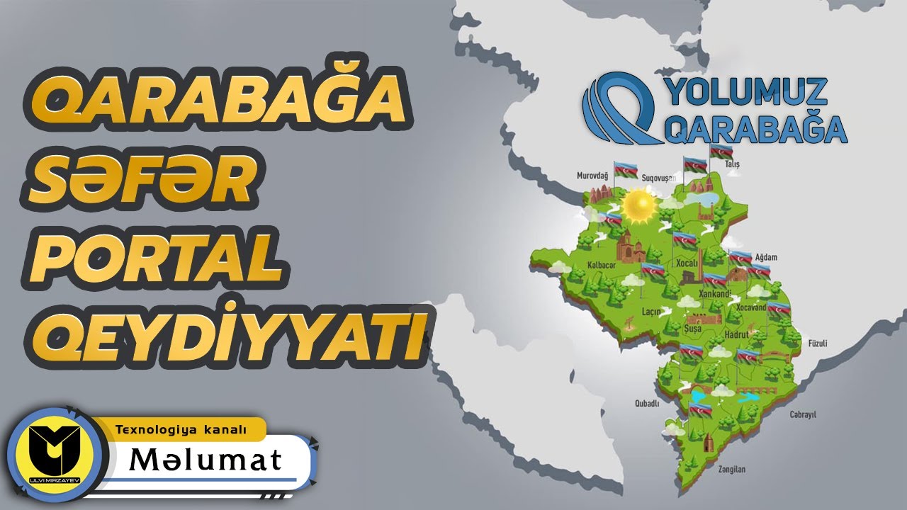Qarabağa şəxsi avtomobil ilə səfər üçün portal açmaq qaydası | YolumuzQARABAĞA