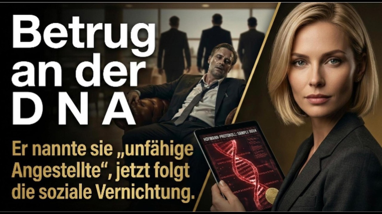 Betrug an der D N A: Er nannte sie „unfähige Angestellte“, jetzt folgt die soziale Vernichtung. 013