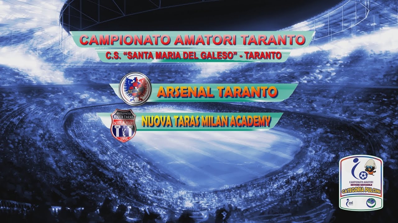 Campionato C5 Pulcini 2019/2020 - Arsenal Taranto vs Nuova Taras Milan Academy