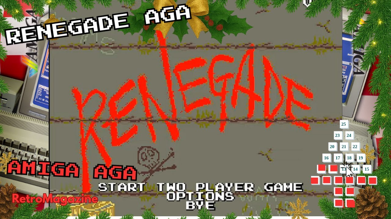 Calendario dell'Avvento 2025 - Renegade AGA - Amiga AGA