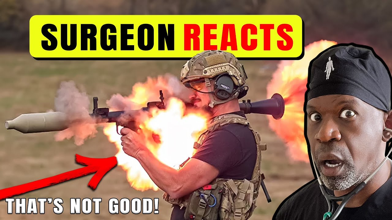 The Unbelievable High Speed RPG7 Explosion: Surgeon's Reaction | Dr Chris Raynor