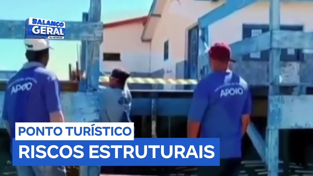 Prefeitura de Cabo Frio (RJ) isola Cabana do Pescador após denúncia sobre danos estruturais