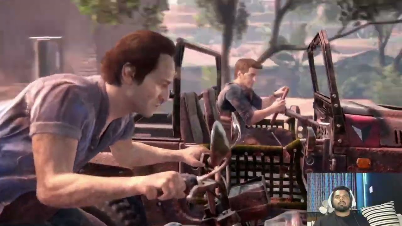 This Chase Scene is INSANE! UNCHARTED Gameplay#uncharted #gaming #playstationgamer #ps5gaming