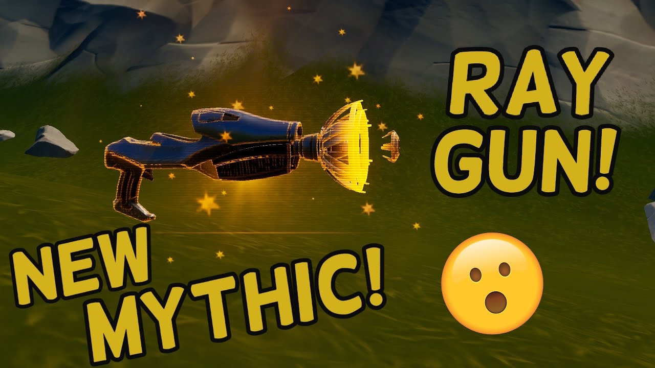 Fortnite - ZYG AND CHOPPY'S RAY GUN! *NEW* Mythic Weapon! 🔫