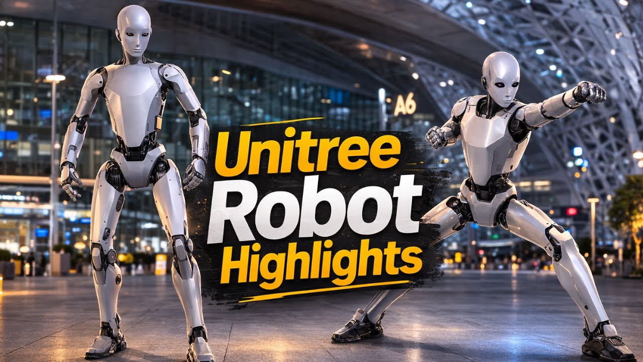 Роботы Unitree AS2, G1 и H2 выводят робототехнику на новый уровень.