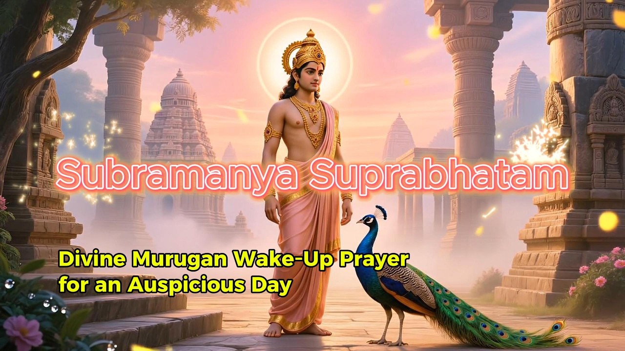 Subramanya Suprabhatam | Divine Murugan Wake‑Up Prayer for an Auspicious Day 🕉️🔱