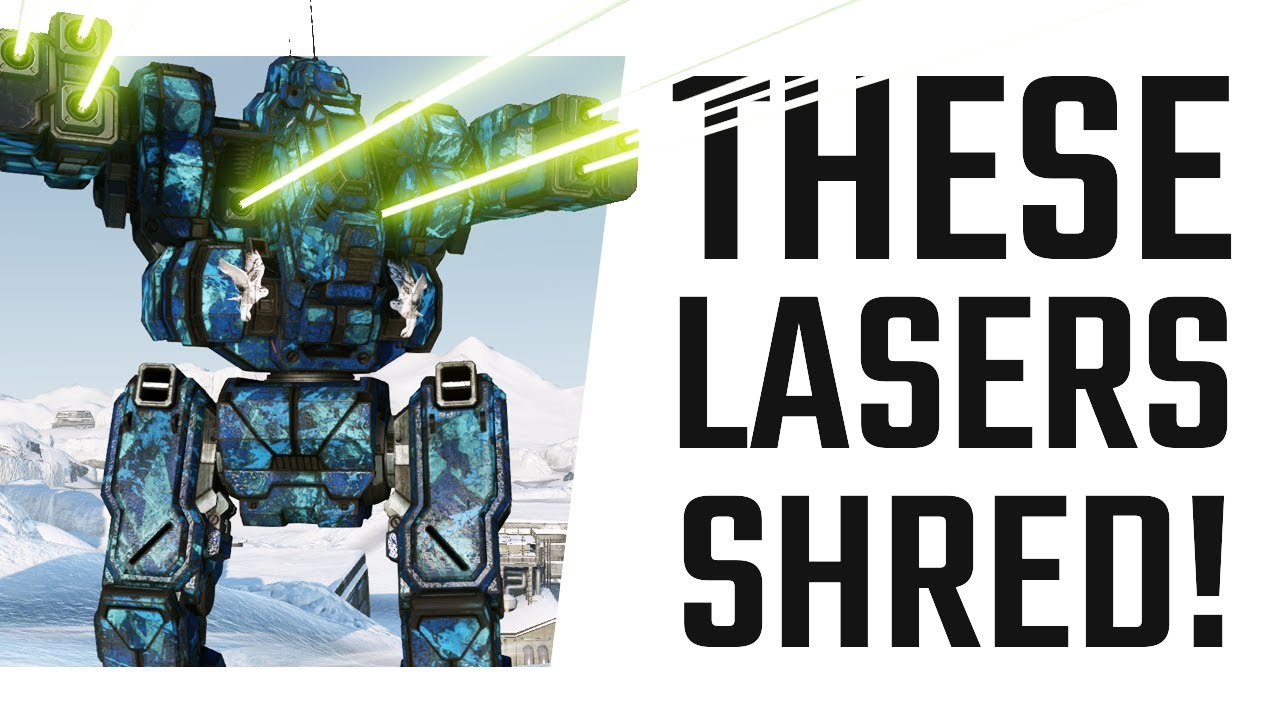 Relentless Laser Fire! 8x Medium X-Pulse Laser Blackjack - Mechwarrior Online The Daily Dose 1506