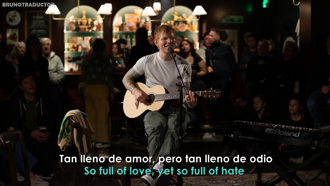 Ed Sheeran - Old Phone // Lyrics + Espa&ntilde;ol // Video Oficial