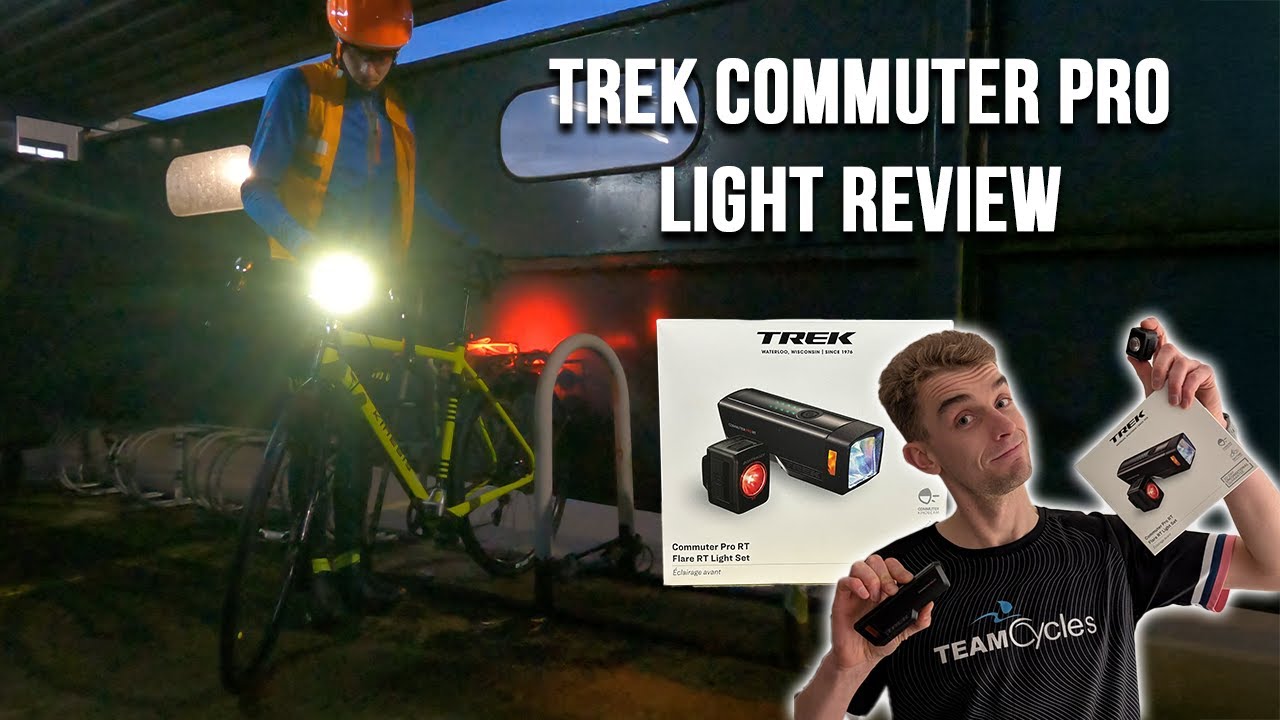 Liam's Review Of Trek Commuter Pro Bike Lights | Cycling in the Dark