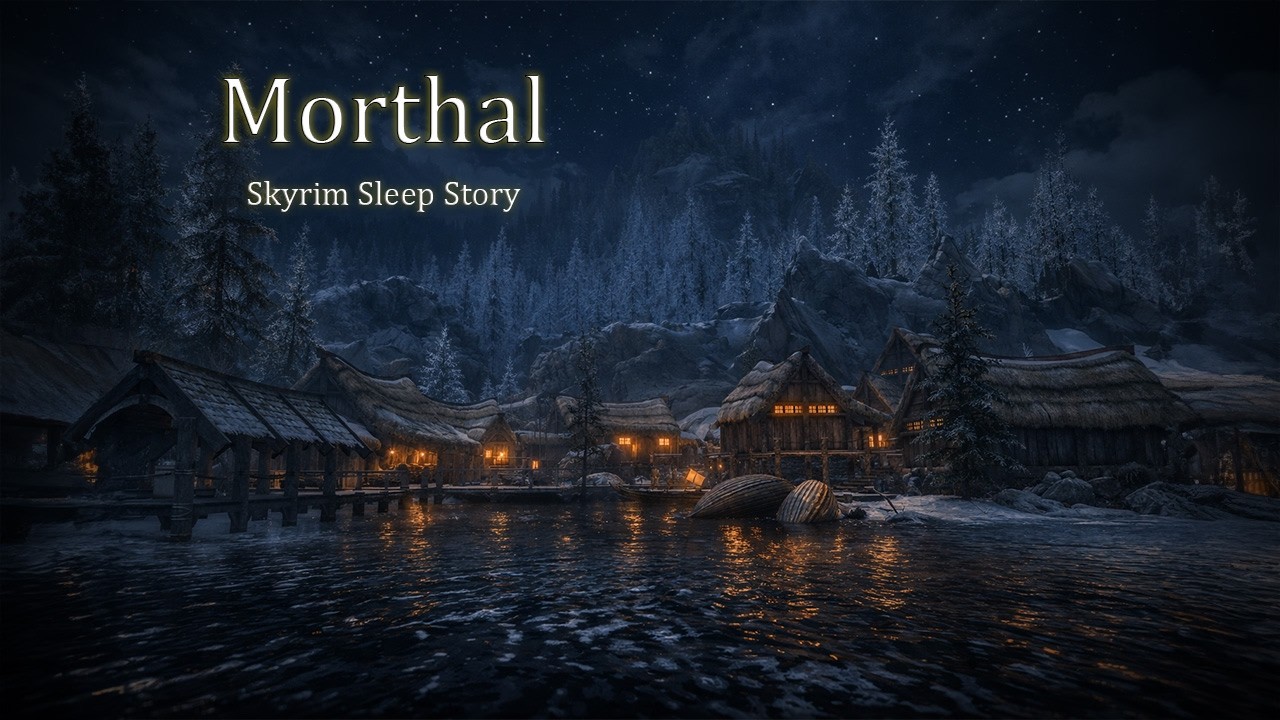 Morthal at Night | Skyrim Sleep Ambience