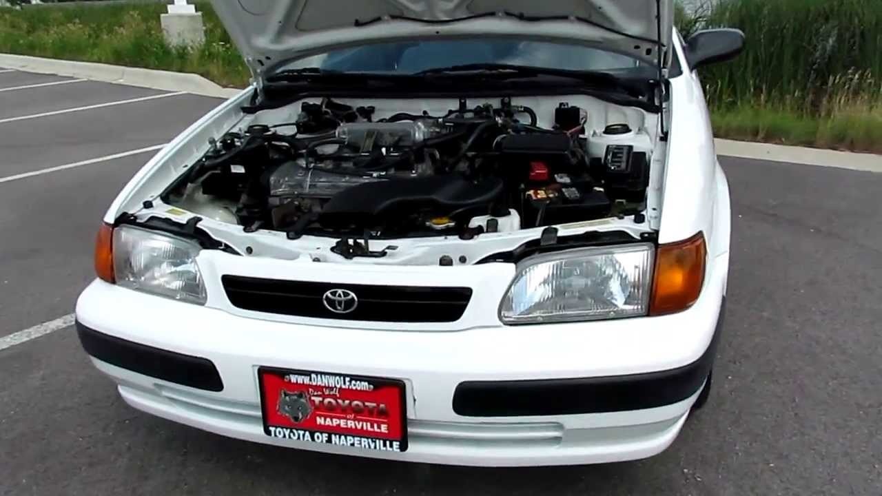 1997 Toyota Tercel CE Start up and Walk around low miles