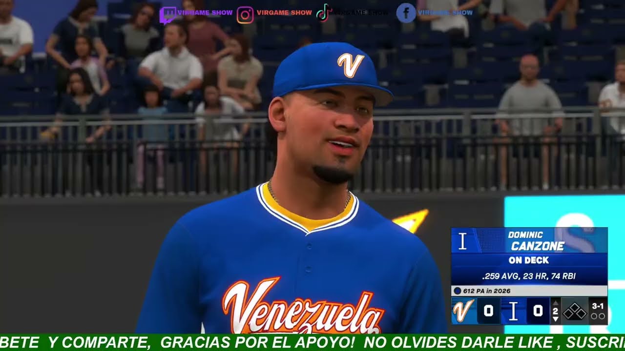 WBC 2026 ll Italia vs Venezuela ll Live Simulation MLB the Show 26