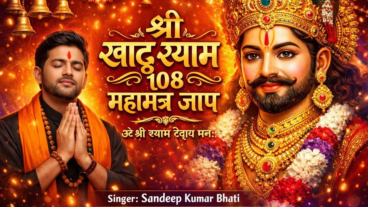 श्री खाटू श्याम 108 महामंत्र जाप | Khatu Shyam Ji Mantra | Shyam Baba Bhajan