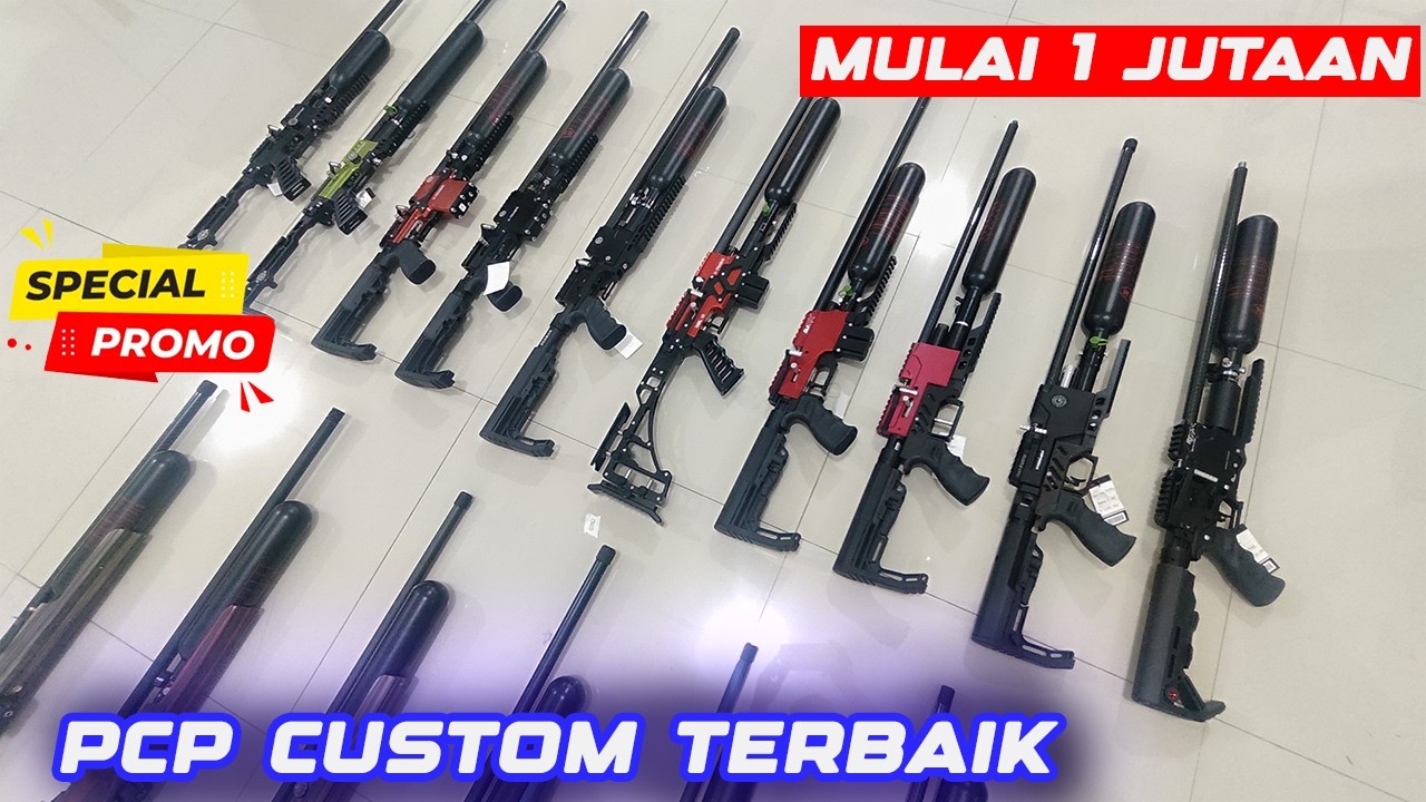 PROMO PCP LONG RANGE TERBAIK SENAPAN PCP MURAH DAN BERKUALITAS | SENAPAN PCP BIG GAME TERBARU 2026