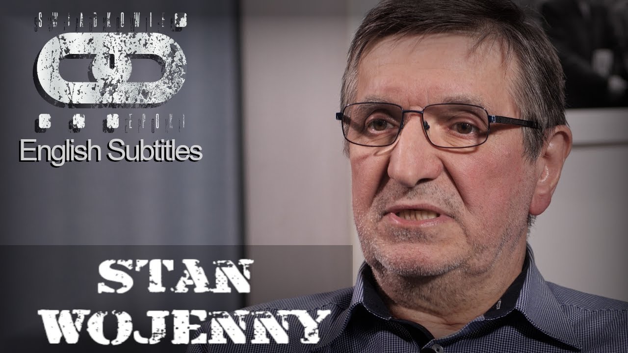 Kiedy wprowadzono stan wojenny, byłem w Stoczni Gdańskiej - Stanisław Składanowski. Świadkowie Epoki