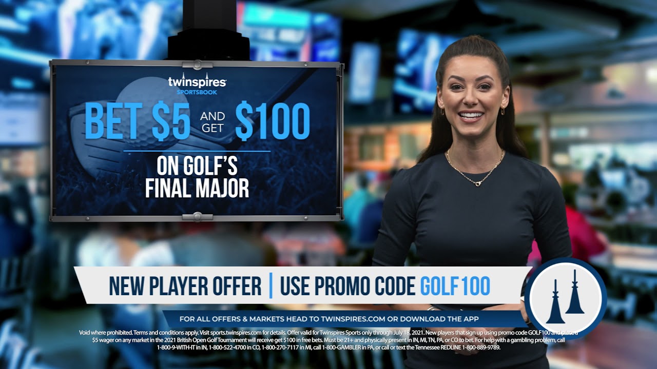 TwinSpires 2021 British Open New Player Signup Offer