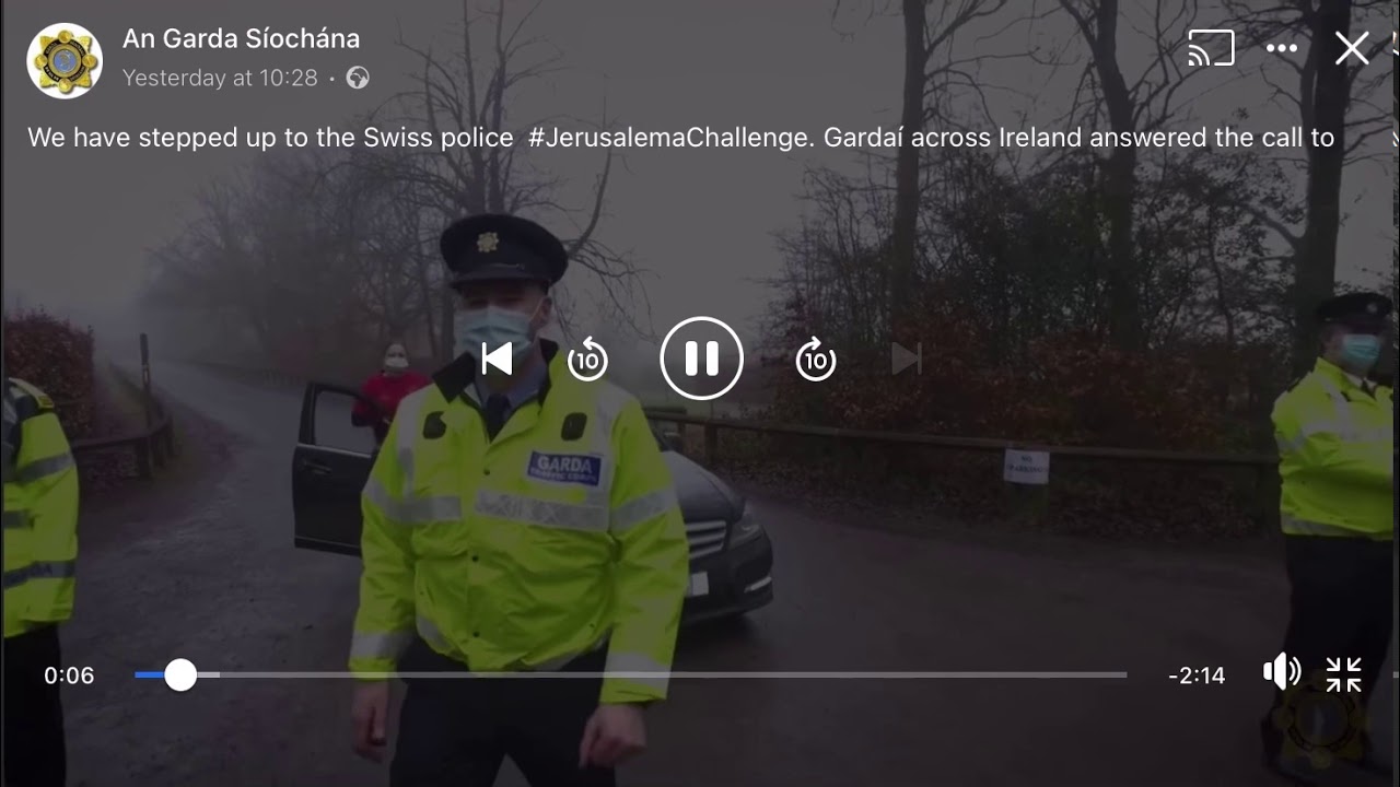An Garda Síochàna (Irish Police)  - Jerusalema Dance Challenge