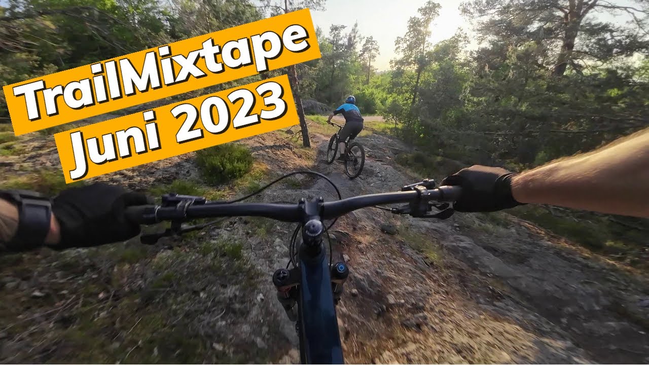 Nackar utanför boxen och Kungsberget - Trailmix Juni 2023